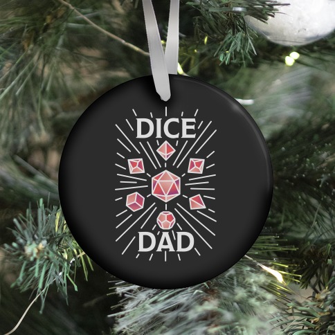 Dice Dad Ornament