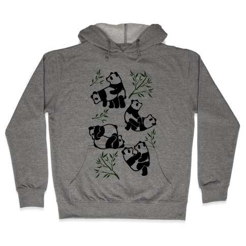 Pandas in Various Sexual Positions Hooded Sweatshirt
