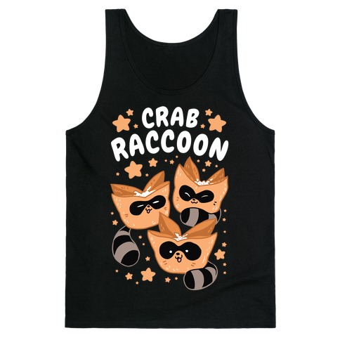 Crab Raccoon Tank Top