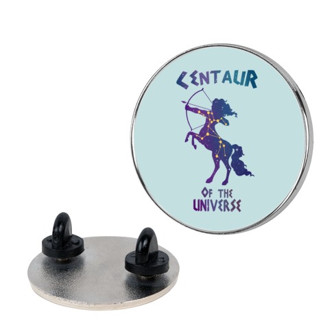 Centaur Of The Universe: Constellation  Pin