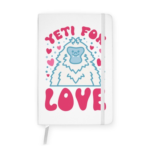 Yeti for Love Notebook