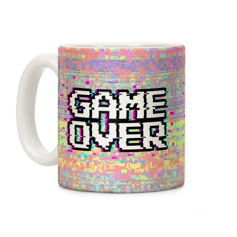Retro Game Over Coffee Mug