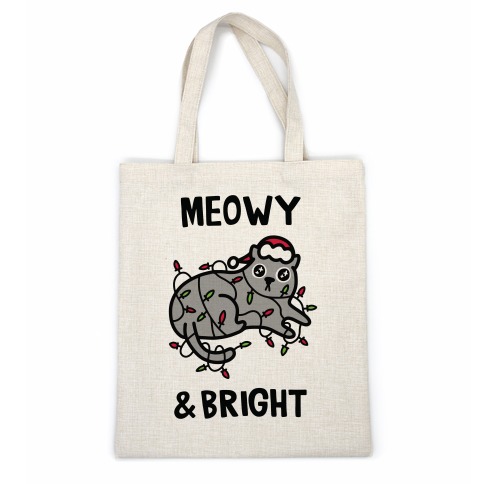 Meowy & Bright Casual Tote