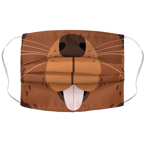 Beaver Mouth Accordion Face Mask
