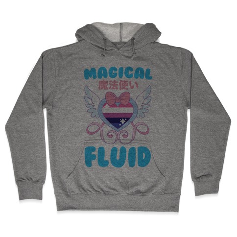 Magical Fluid - Genderfluid Hooded Sweatshirt