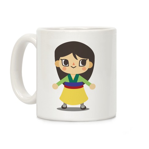 Princess Crossing Mulan Parody Coffee Mug