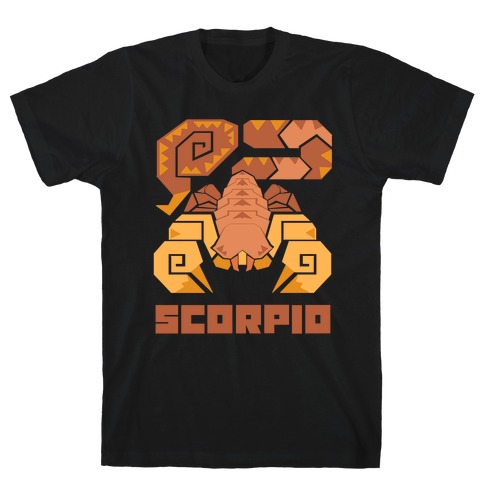 Monster Hunter Astrology Sign: Scorpio T-Shirt