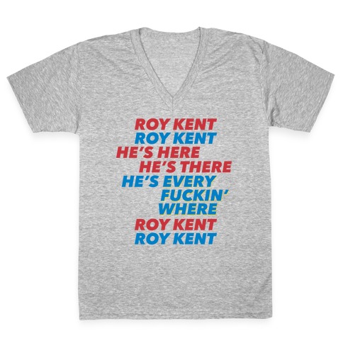 Roy Kent Chant V-Neck Tee Shirt
