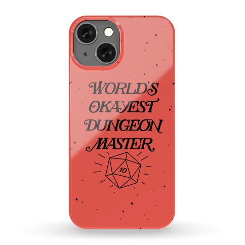 World's Okayest Dungeon Master Phone Case
