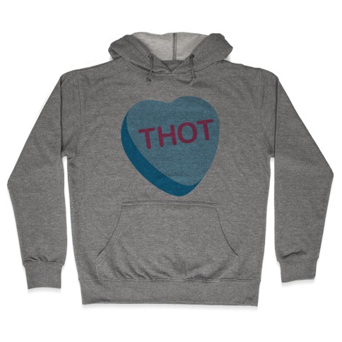 Thot Candy Heart Hooded Sweatshirt