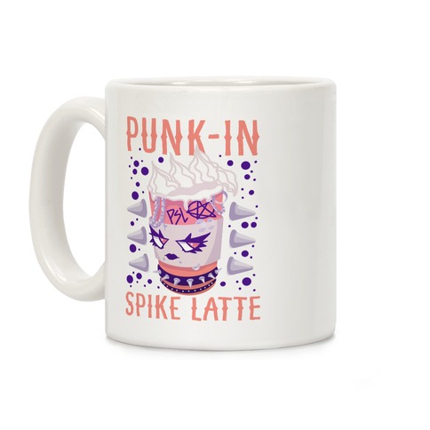 Punk-In Spike Latte Coffee Mug