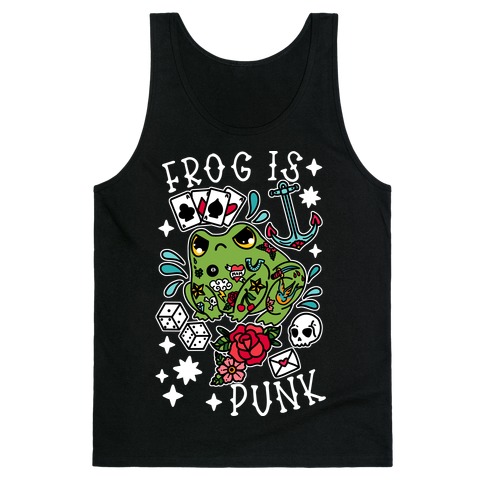 Frog Is Punk Tank Top