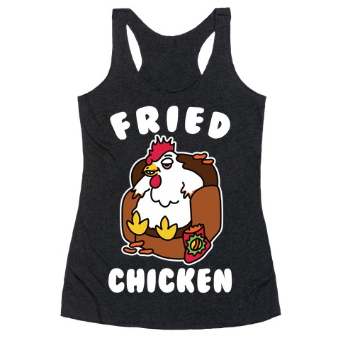 Fried Chicken Racerback Tank Top