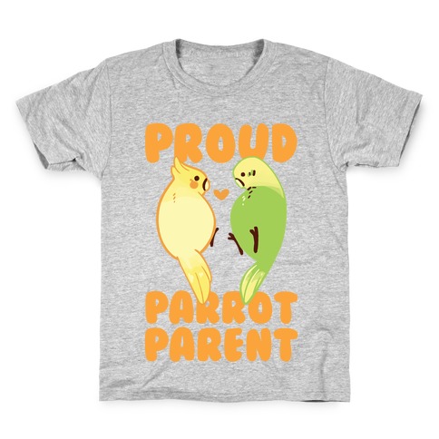 Proud Parrot Parent Kids T-Shirt