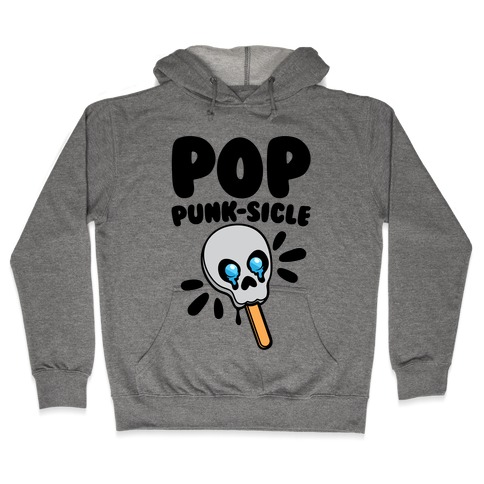 Pop Punk-sicle Parody Hooded Sweatshirt