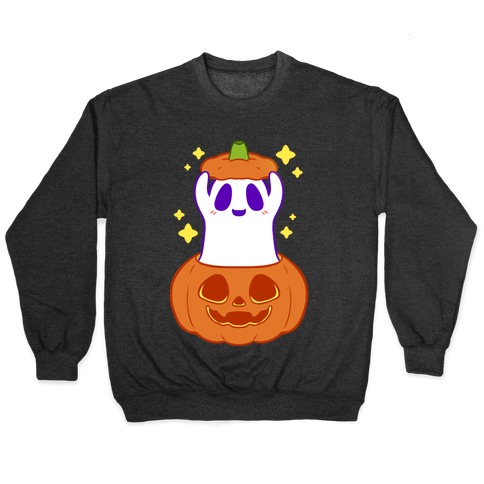 Pumpkin Ghostie Pullover