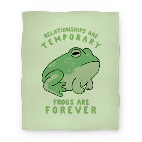 Frogs Are Forever Blanket