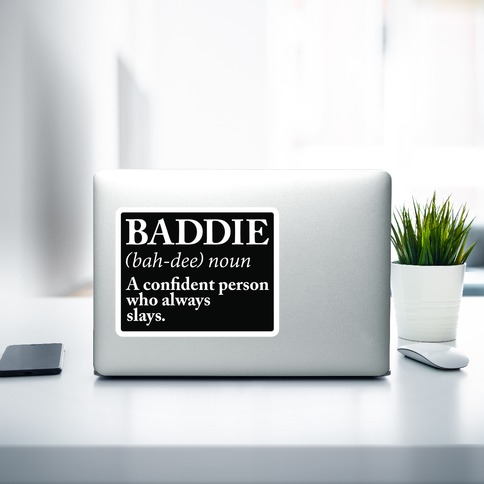 Baddie Definition Die Cut Sticker