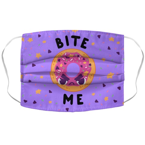 Bite Me (Donut) Accordion Face Mask