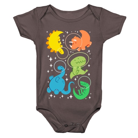 Space Dinos Baby One-Piece