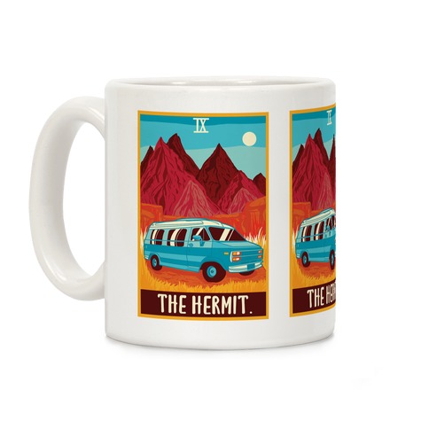The Hermit Van Life Tarot Coffee Mug