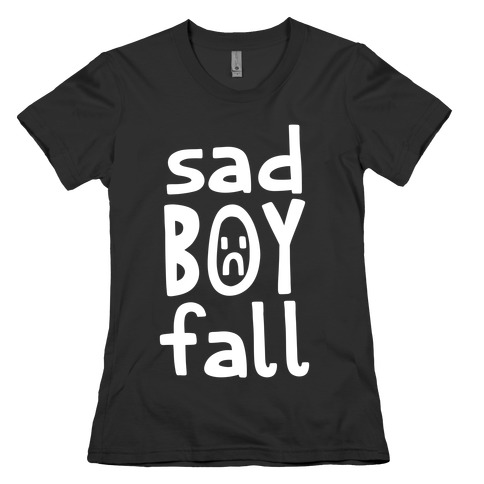 Sad Boy Fall Womens T-Shirt