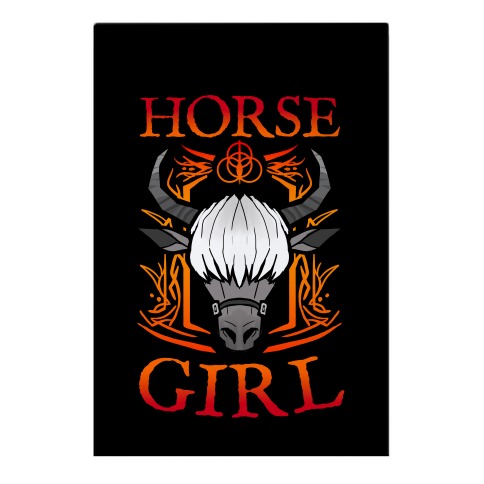 Horse Girl Garden Flag