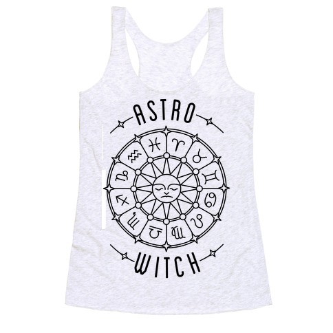 Astro Witch Racerback Tank Top