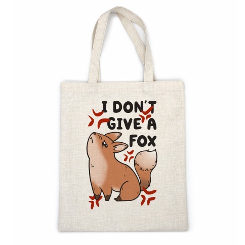 I Don't Give a Fox Casual Tote
