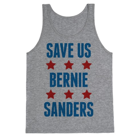 Save Us Bernie Sanders Tank Top