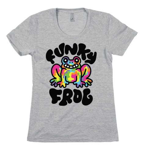 Funky Frog Womens T-Shirt