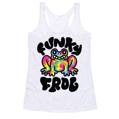 Funky Frog Racerback Tank Top