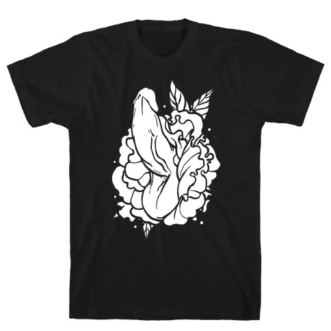 Floral Penis T-Shirt