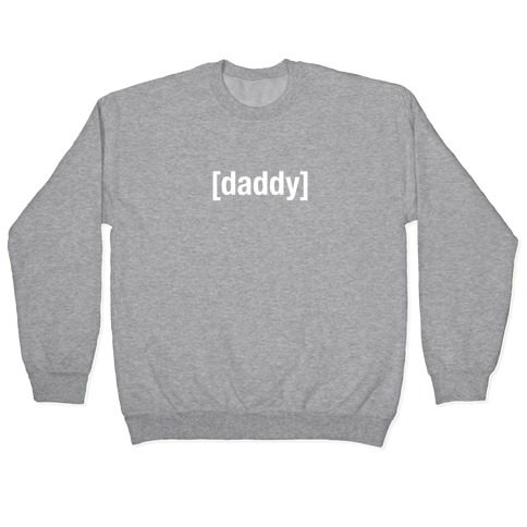 [Daddy] Shirt (white) Pullover