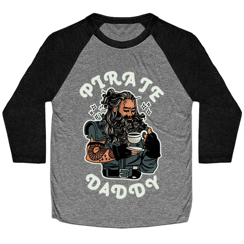 Pirate Daddy Baseball Tee