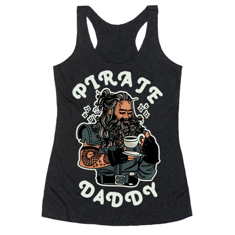 Pirate Daddy Racerback Tank Top