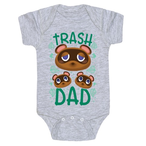 Trash Dad  Baby One-Piece