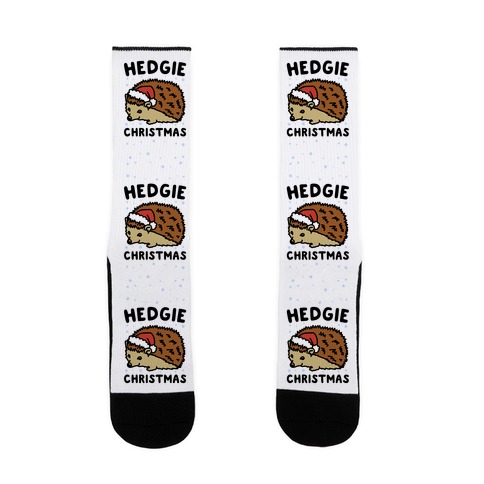 Hedgie Christmas Sock