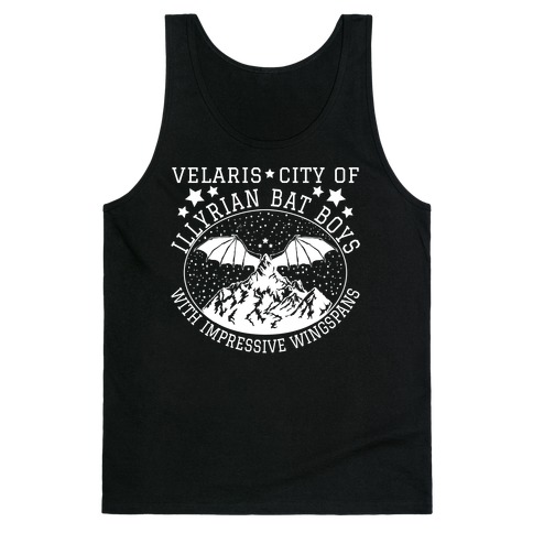 City Of Illyrian Bat Boys With Impressive Wingspans Tank Top