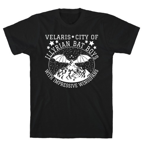 City Of Illyrian Bat Boys With Impressive Wingspans T-Shirt