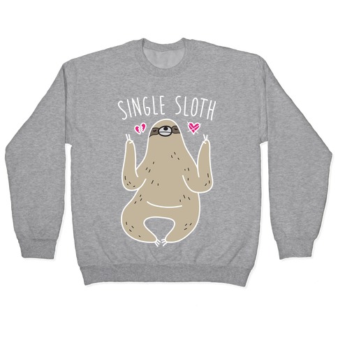 Single Sloth Pullover