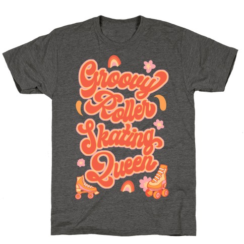 Groovy Roller Skating Queen T-Shirt