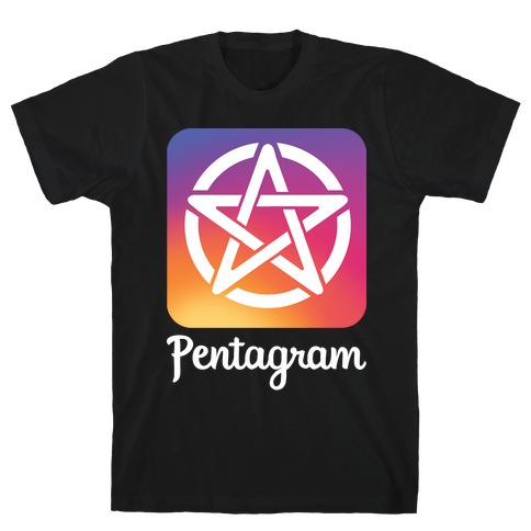 Pentagram Instagram Parody T-Shirt