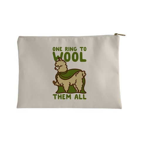 One Ring To Wool Them All Parody Accessory Bag