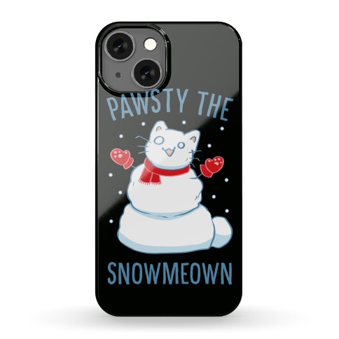 Pawsty The Snowmeown Phone Case