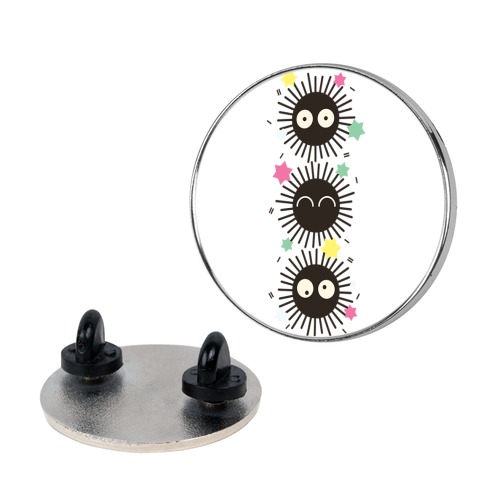 A Trio Of Soot Sprites Die Cut Sticker | LookHUMAN