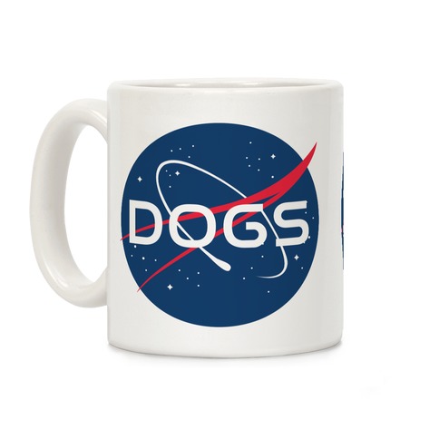 Dogs Nasa Parody Coffee Mug