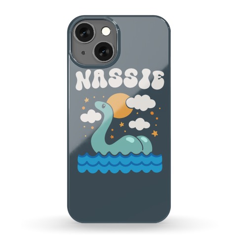 Nassie Lochness Monster Butt Parody Phone Case