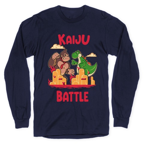 Kaiju Battle Long Sleeve T-Shirt