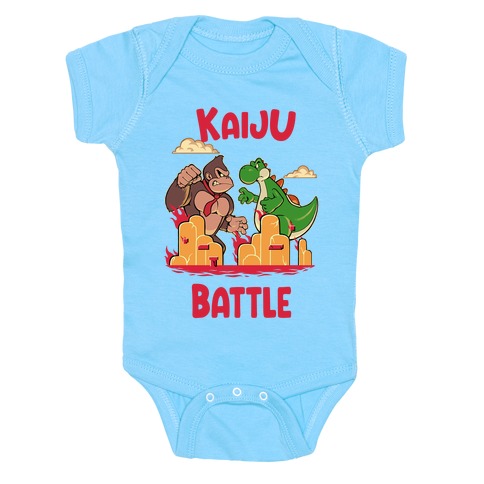 Kaiju Battle Baby One-Piece